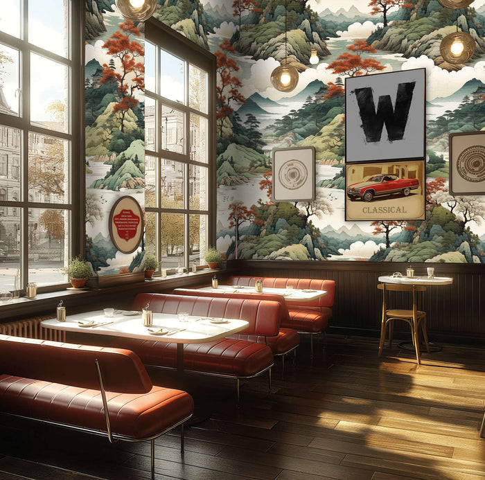 The Wall 4 - Hybrid Wallpaper Mural - Hot Spots - China