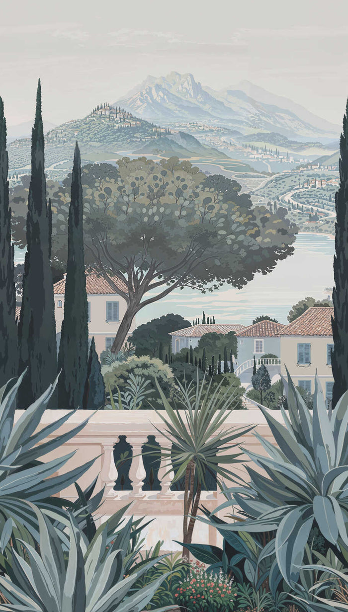 The Wall 4 - Hybrid Wallpaper Mural - Hot Spots - Italian Summer