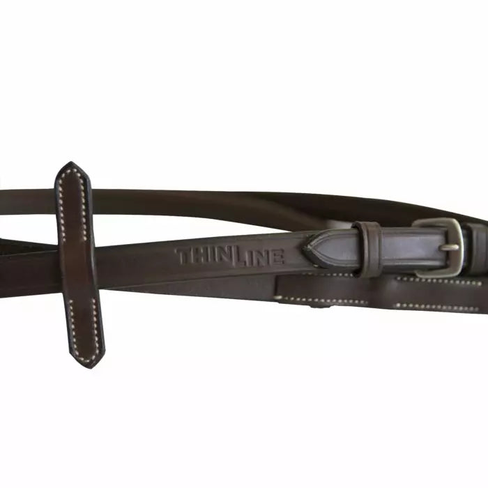 ThinLine English Reins - Buckle Ends