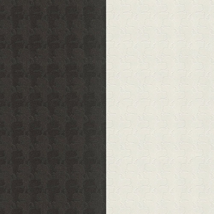 Timeless Stripes Heavy Weight Vinyl Wallpaper - Black and White - LAST ROLL