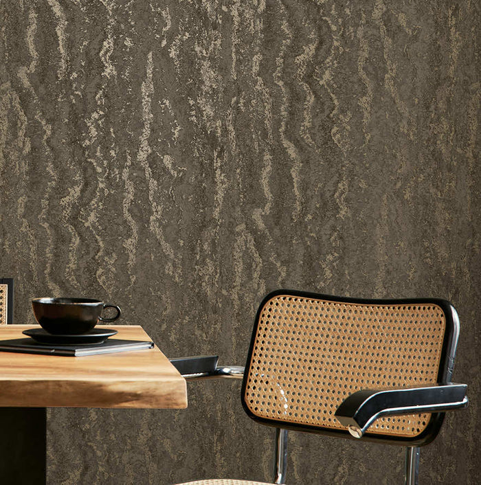 Tinos Marble Wallpaper - Charcoal