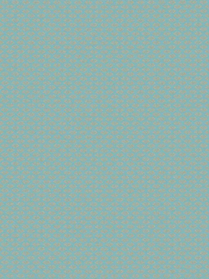 Tiny Wings - Art Deco Wallpaper  - Aqua
