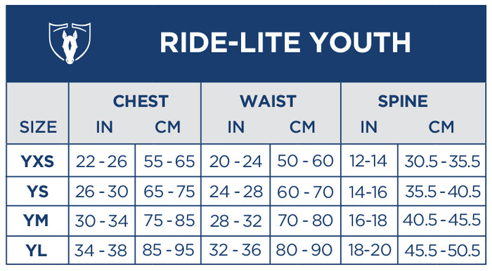 Tipperary Ride-Lite Vest - Youth