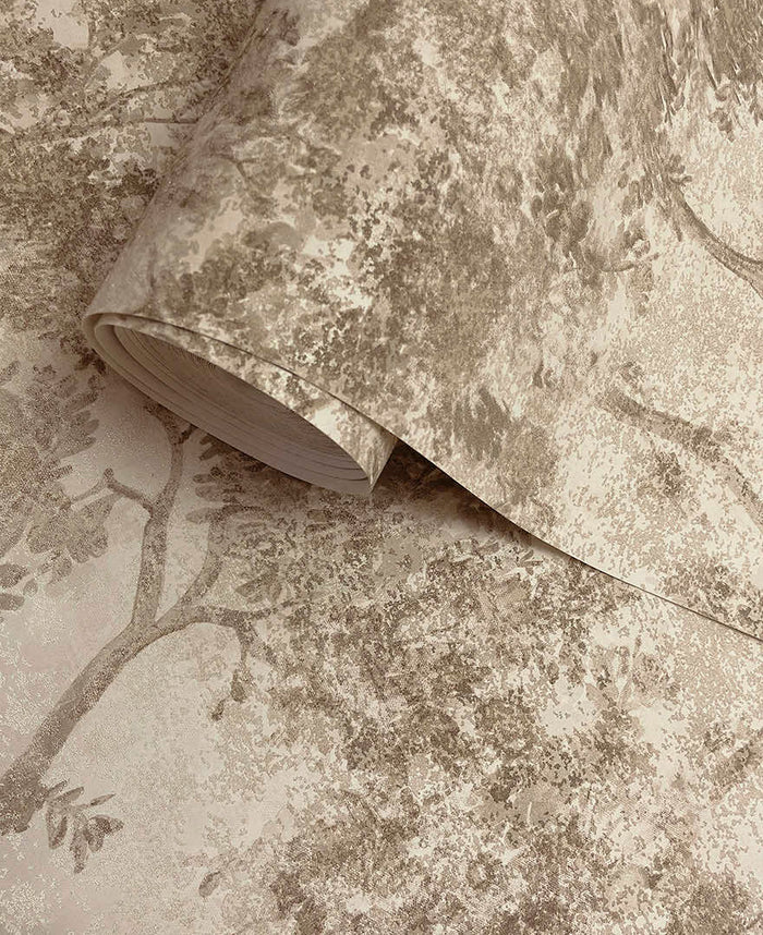 Tipu Taupe Wallpaper