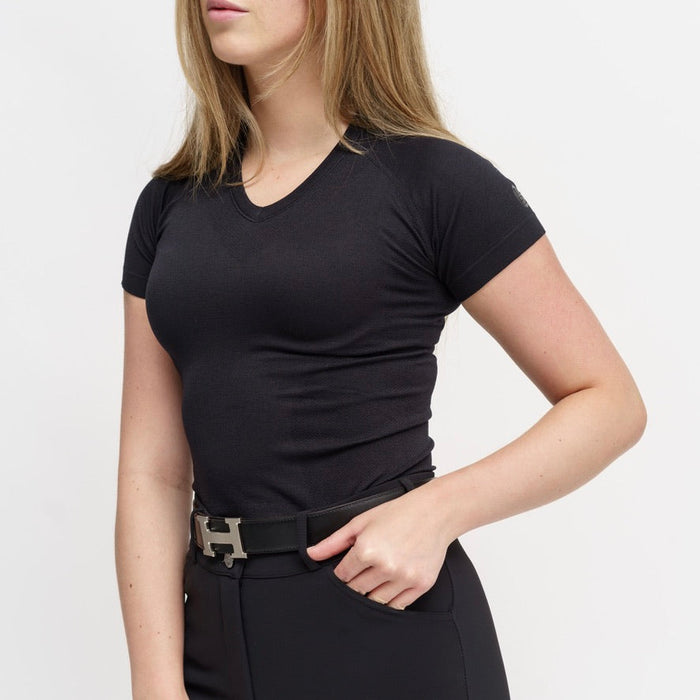 TKEQ The 'KENNEDY' Seamless 2.0 V Neck Short Sleeve -SALE