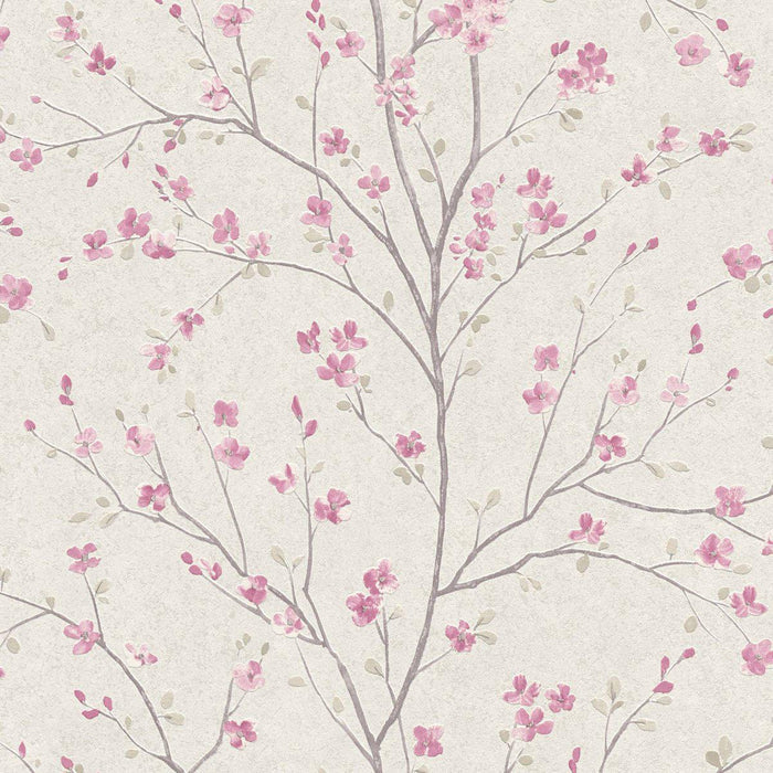 Tokyo Cherry Blossom Wallpaper - Blush