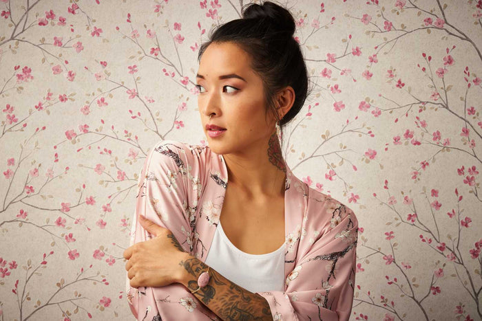 Tokyo Cherry Blossom Wallpaper - Blush