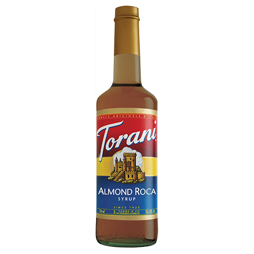 Torani Almond Roca Syrup - 750 ml Bottle-Syrups-torani-Restaurant Supply Drop