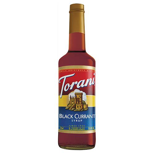 Torani Black Currant Syrup - 750 ml Bottle-Syrups-torani-Restaurant Supply Drop