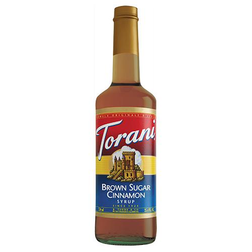 Torani Brown Sugar Cinnamon Syrup - 750 ml Bottle-Syrups-torani-Restaurant Supply Drop