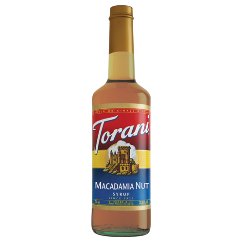 Torani Macadamia Nut Syrup - 750 ml Bottle-Syrups-torani-Restaurant Supply Drop