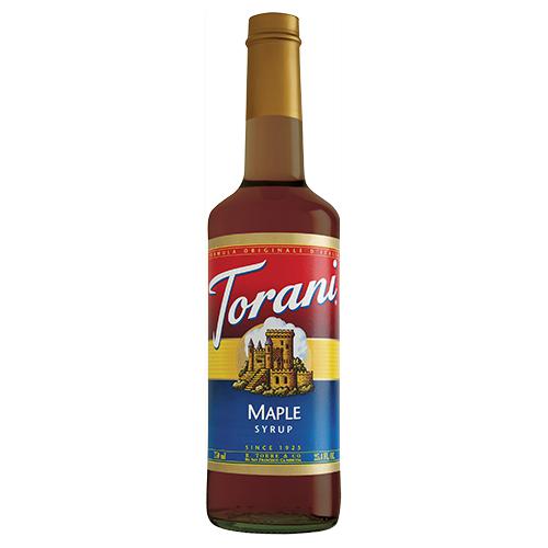 Torani Maple Flavor Syrup - 750 ml Bottle-Syrups-torani-Restaurant Supply Drop