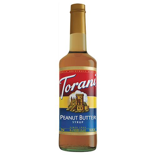 Torani Peanut Butter Syrup - 750 ml Bottle-Syrups-torani-Restaurant Supply Drop