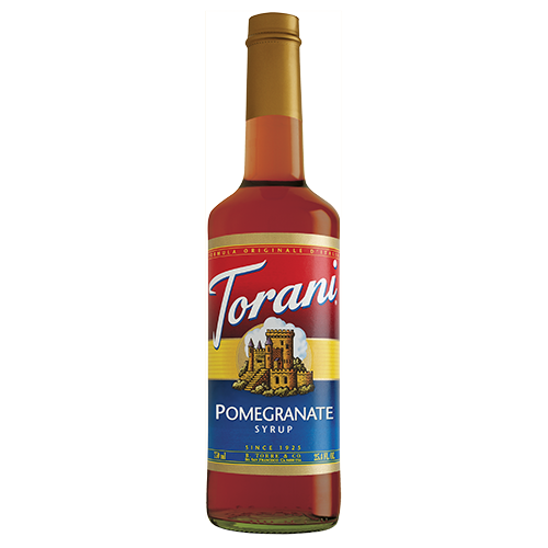 Torani Pomegranate Syrup - 750 ml Bottle-Syrups-torani-Restaurant Supply Drop