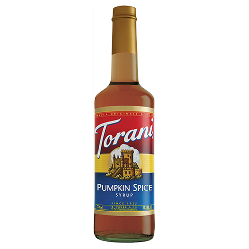 Torani Pumpkin Spice Syrup - 750 ml Bottle-Syrups-torani-Restaurant Supply Drop