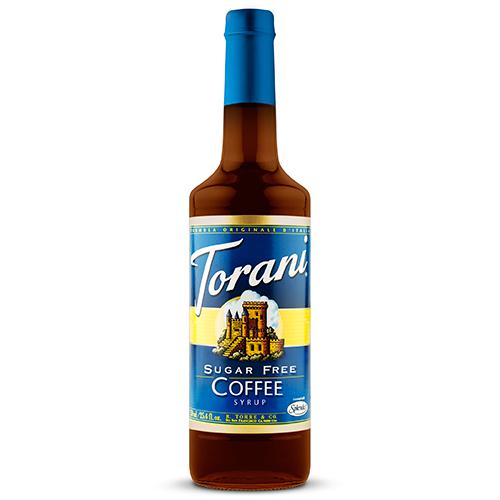 Torani Sugar Free Coffee Syrup - 750 ml Bottle-Syrups-torani-Restaurant Supply Drop