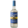 Torani Sugar Free Vanilla Syrup - 750 ml Bottle-Syrups-torani-Restaurant Supply Drop