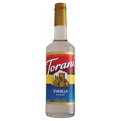 Torani Vanilla Syrup - 750 ml Bottle-Syrups-torani-Restaurant Supply Drop