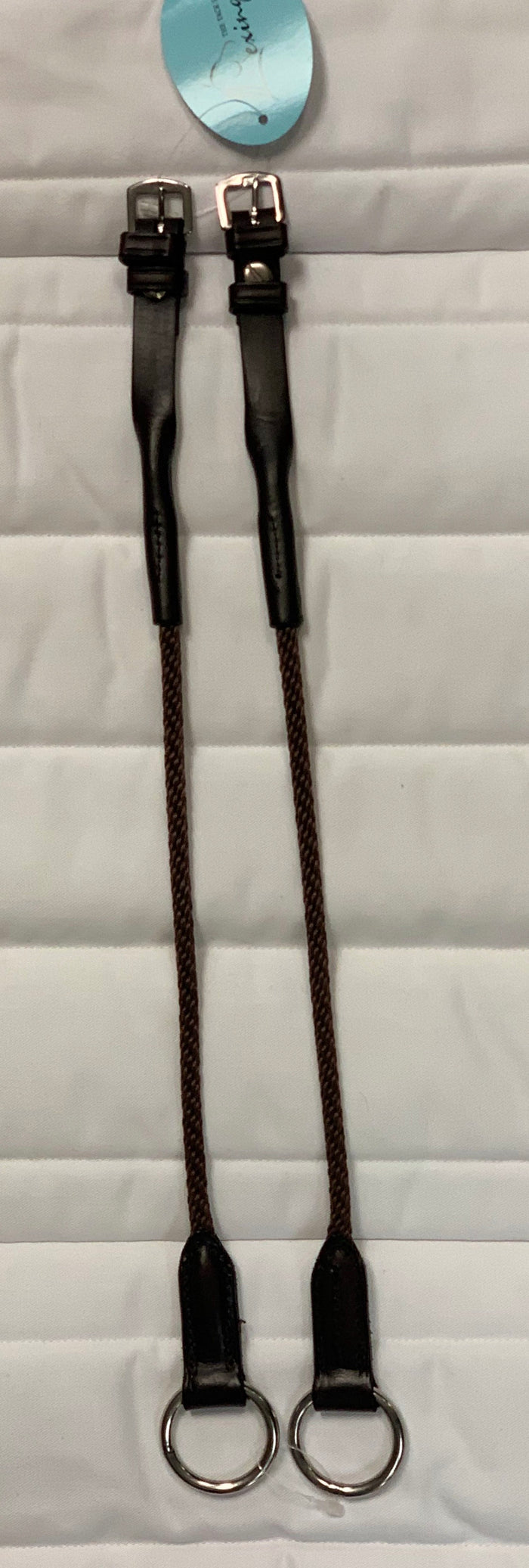 Tory Leather Rope Gag Cheeks