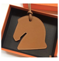 Toss Designs - Bag Charm - Horse Head - Brown