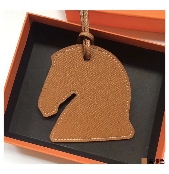Toss Designs - Bag Charm - Horse Head - Brown
