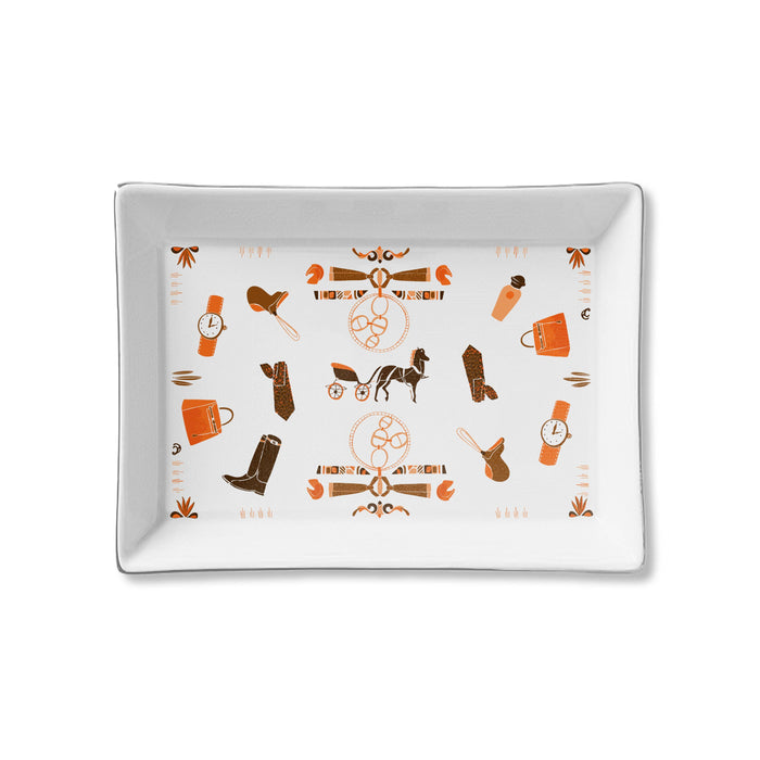 Toss Designs - Ceramic Tray - Equestrian