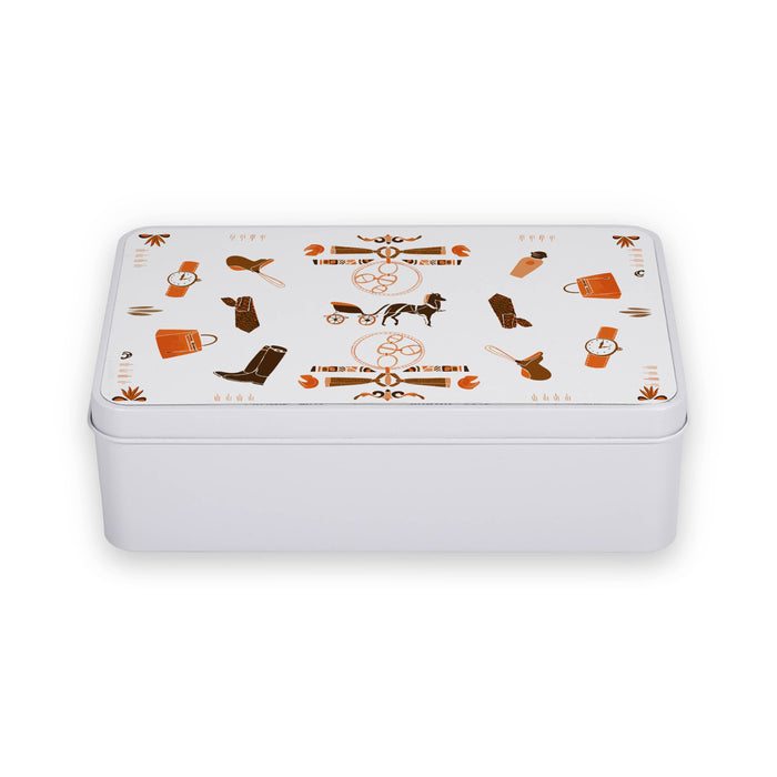 Toss Designs - Treasure Box - Equestrian - White