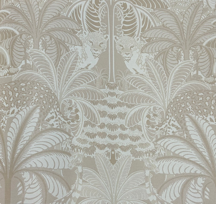 Tropical Mirage Wallpaper - Beige Shimmer