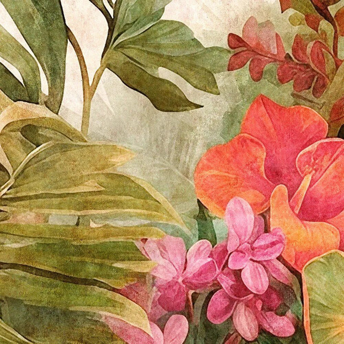Tropique 2 Mural Custom Sized Wallpaper Mural (per m2)