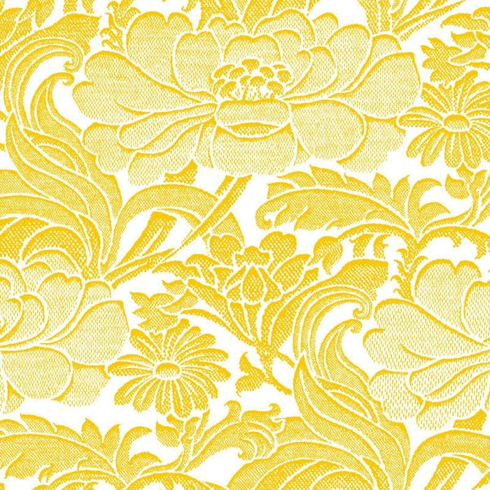 Tudor Floral Florence Broadhurst Wallpaper - Sunshine