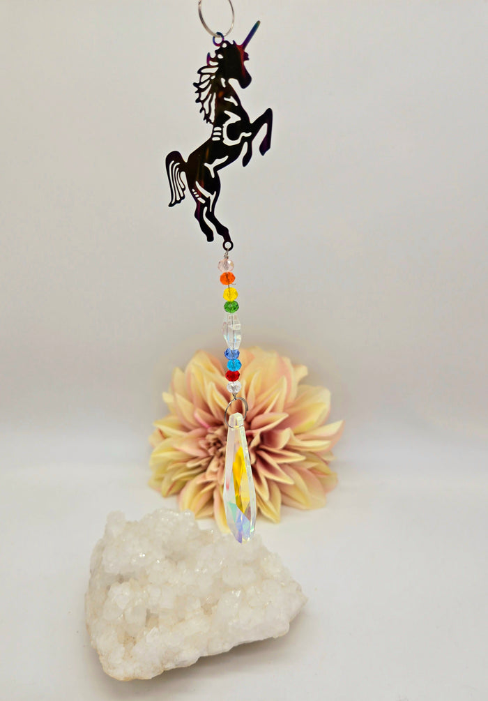 Unicorn Rainbow Prism Suncatcher's (Variety)
