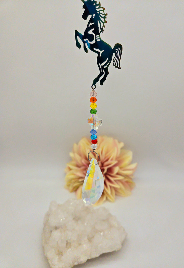 Unicorn Rainbow Prism Suncatcher's (Variety)