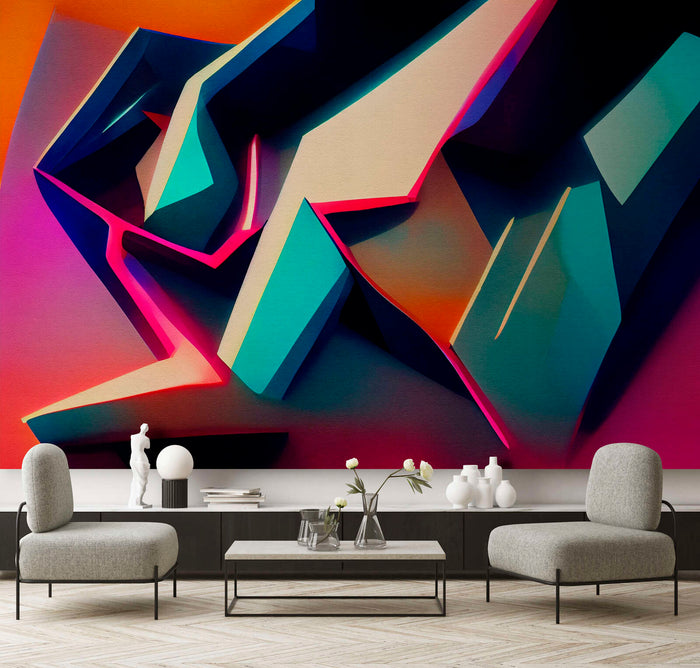 Urbania 1 - Custom Sized Wallpaper Mural (per m2)
