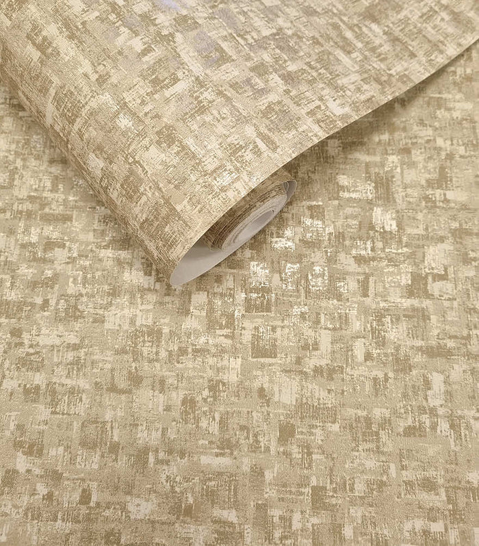 Valora Blocks Wallpaper - Beige