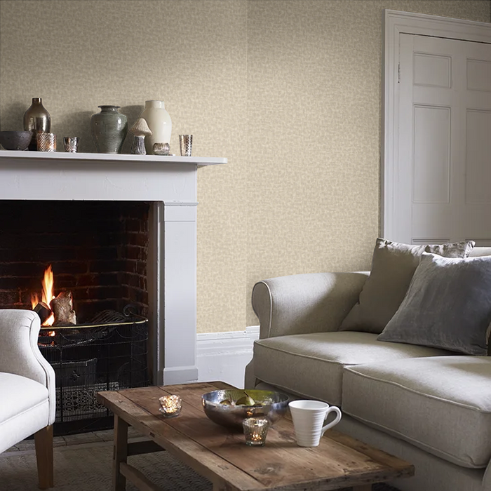 Valora Blocks Wallpaper - Cream