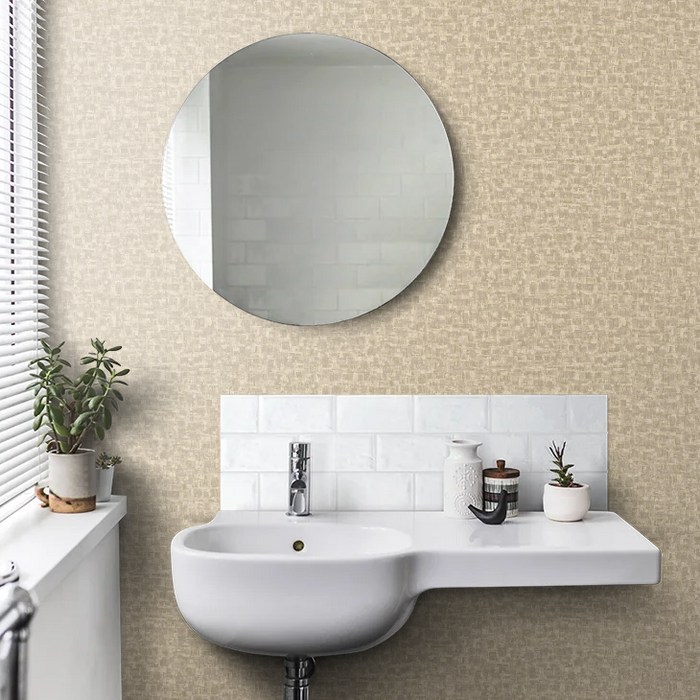 Valora Blocks Wallpaper - Cream