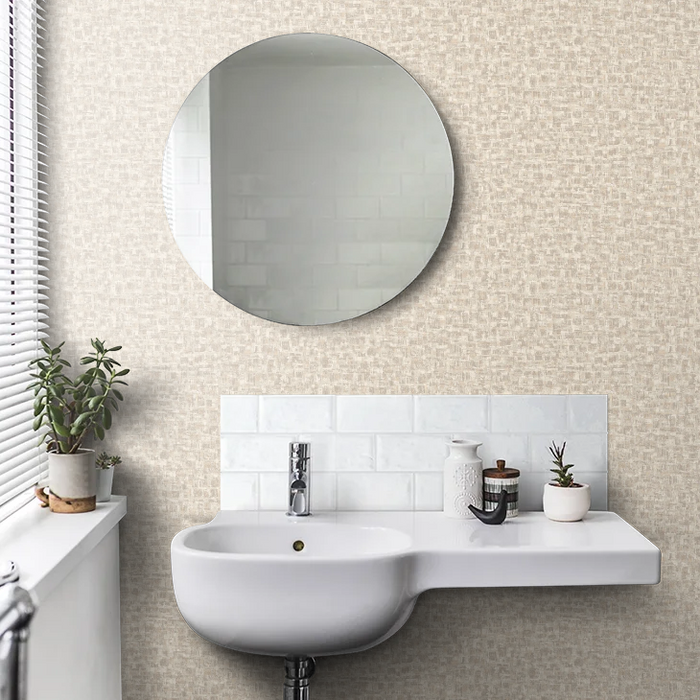 Valora Blocks Wallpaper - Dove