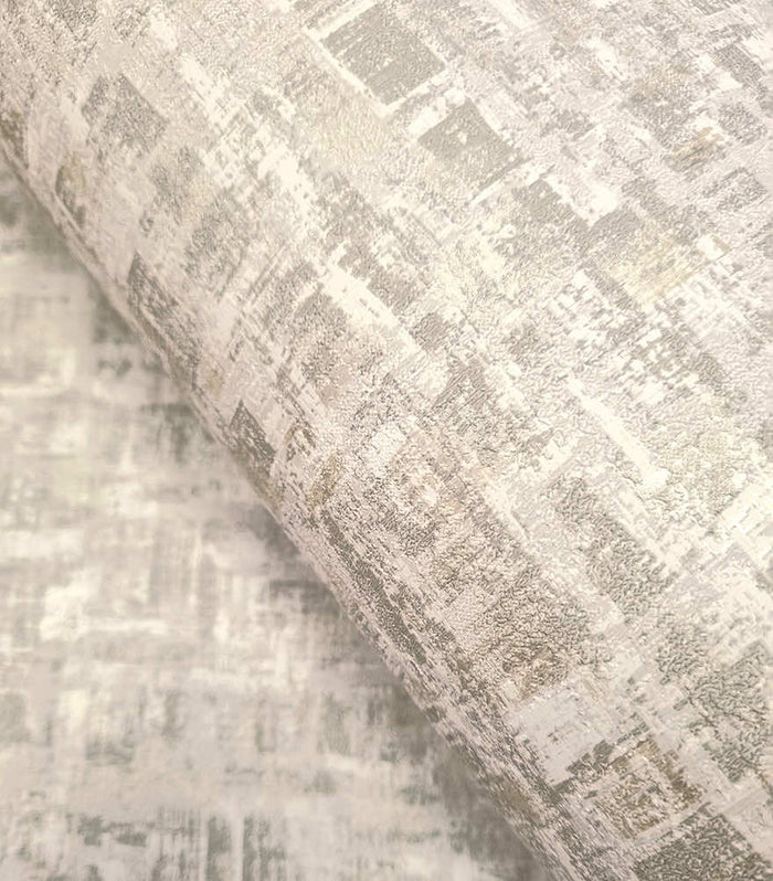 Valora Blocks Wallpaper - Dove