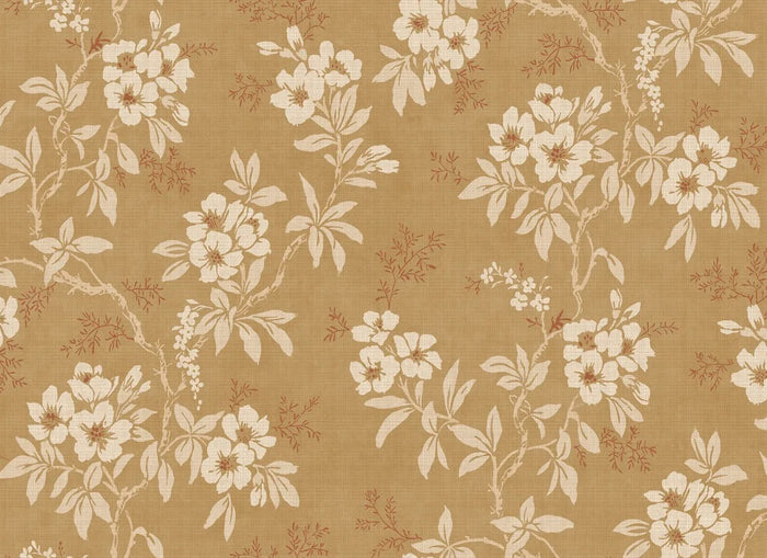 Vera - Custom Sized Wallpaper Mural (per m2) - Yellow