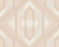 Vibrant Retro Fusion Wallpaper - Peach/Beige