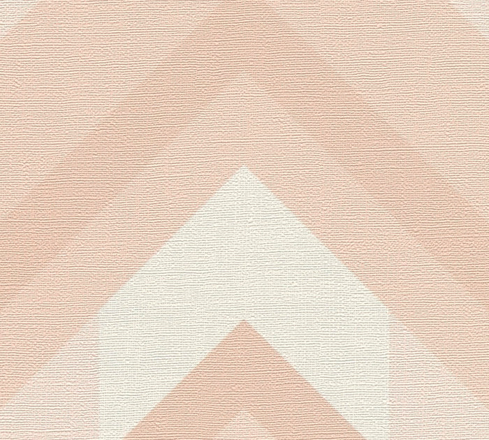 Vibrant Retro Fusion Wallpaper - Peach/Beige