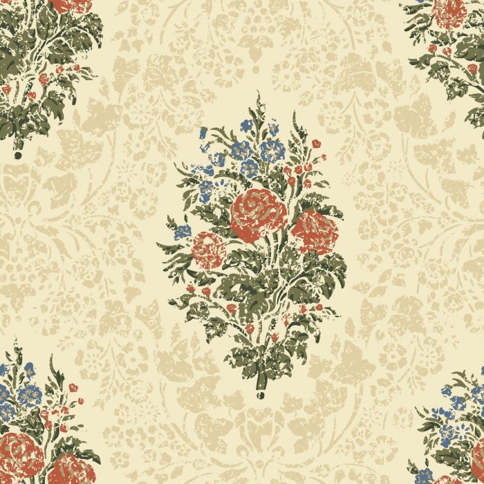 Victoria Historical Wallpaper - Beige