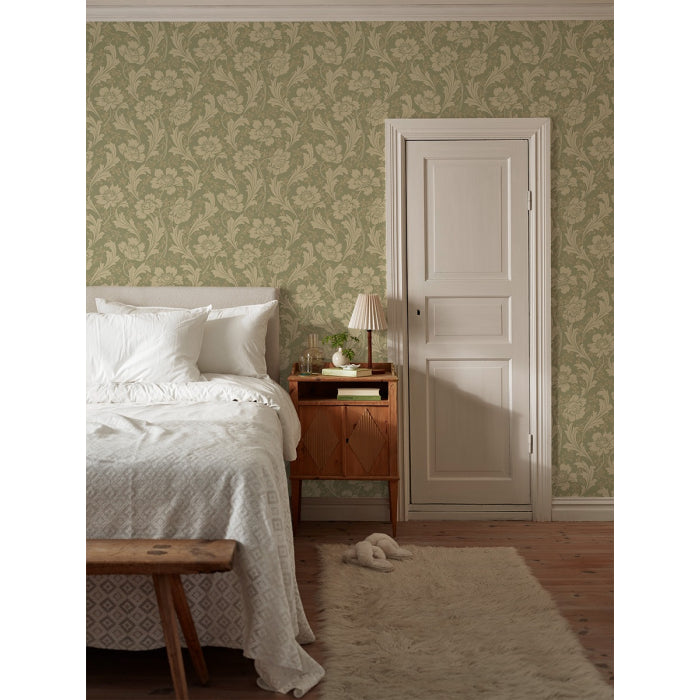 Villastaden Wallpaper - Green