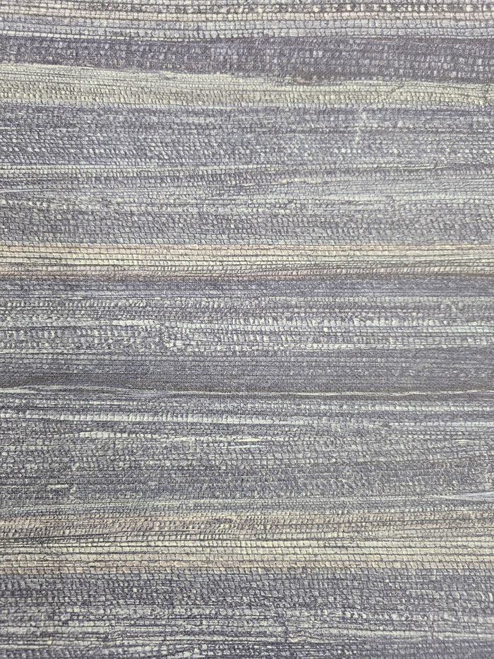 Vinyl Grasscloth Wallpaper - Blue Ocean