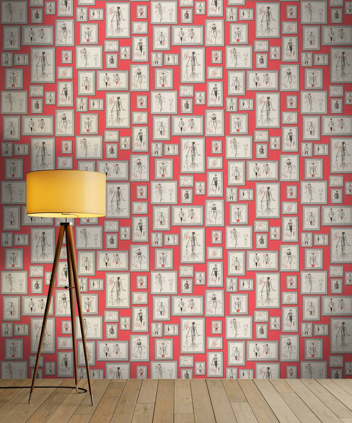 Visions D'Artiste Metallic Wallpaper - Discontinuing
