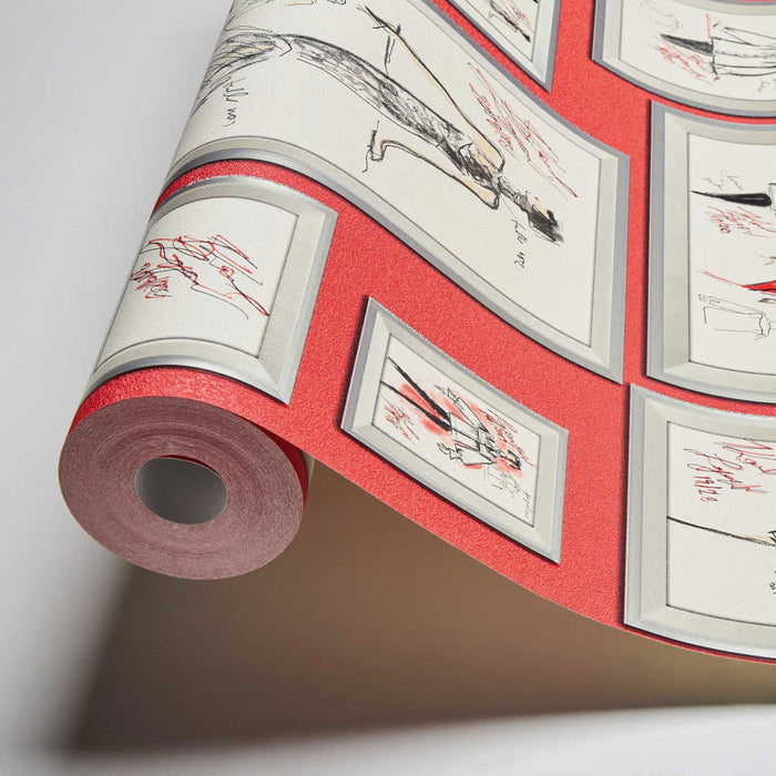 Visions D'Artiste Metallic Wallpaper - Discontinuing