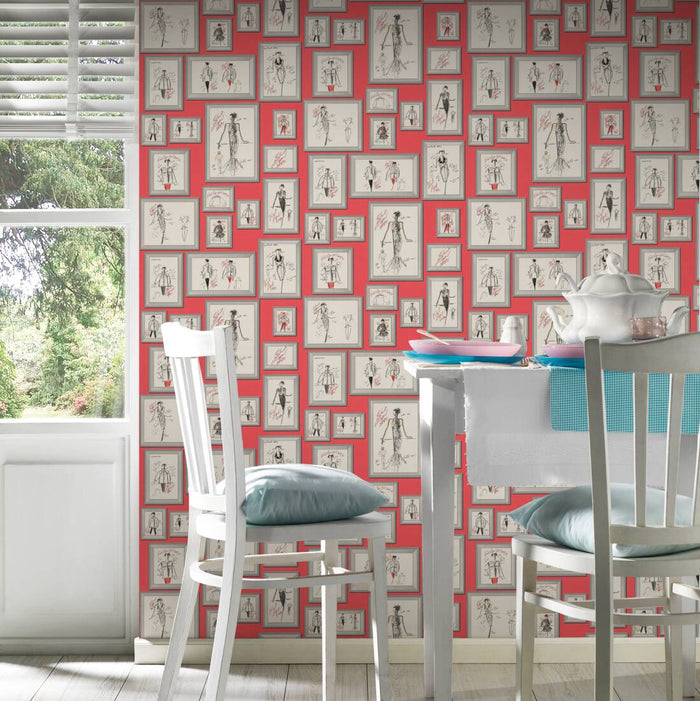 Visions D'Artiste Metallic Wallpaper - Discontinuing