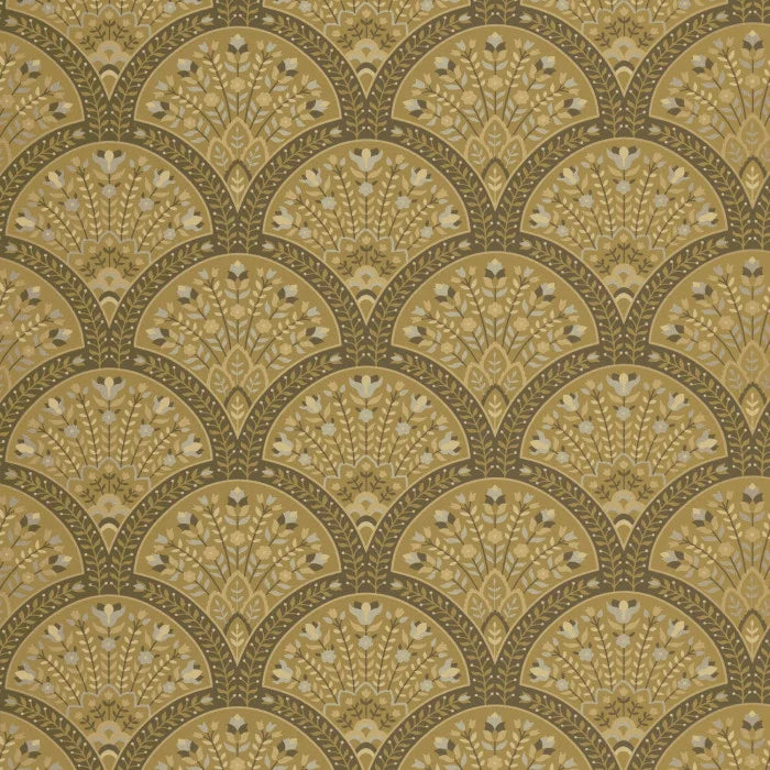 Wallace Wallpaper - Moutarde