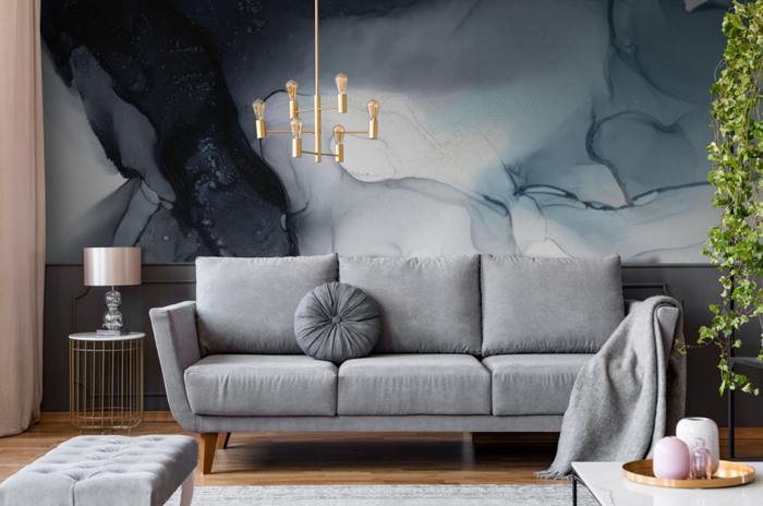 Waterfall - Custom sized wallpaper mural (per/m2)