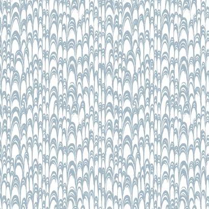 Waterjet Florence Broadhurst Wallpaper - Blue